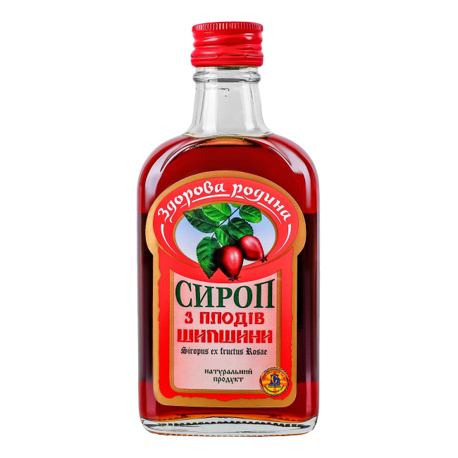 деталь Сироп из плодов шиповника 200 мл Здорова родина
