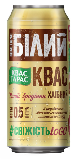деталь Хлебный белый квас Тарас 0,5 л