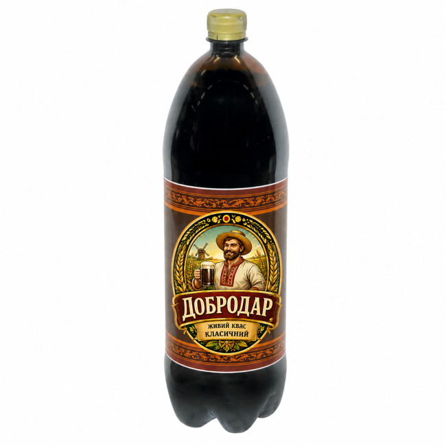 деталь Квас Классический 2л Добродар