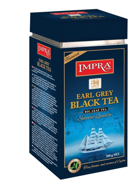 деталь Чёрный листовой чай Earl Grey IMPRA 200 г
