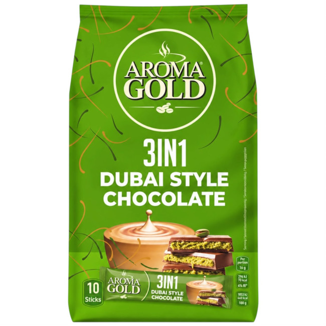 деталь Кофе 3в1 Dubai Style 160г (10×16г) Aroma Gold
