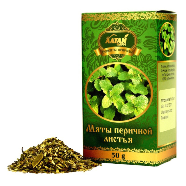 деталь Мята перечная (листья) 50 г Altaj