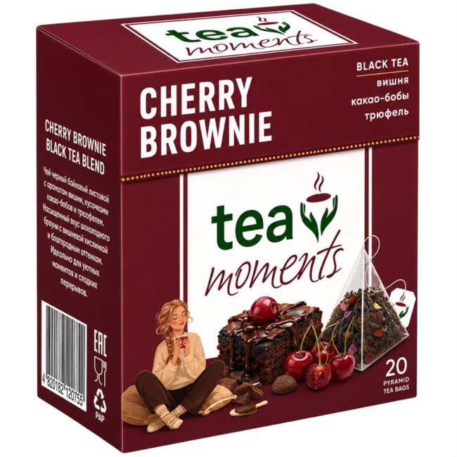 деталь Čaj Cherry Brownie 36g 20×1,8g Tea Moments