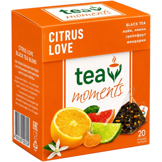 деталь Чай Citrus Love 34г 20×1,7г Tea Moments