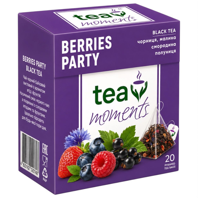 деталь Чай Berries Party 36г 20×1,8г Tea Moments