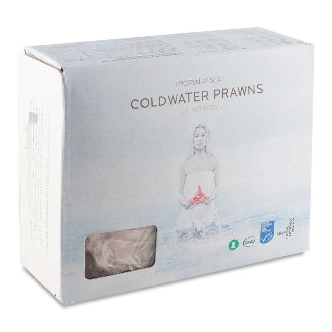 деталь Креветки замороженные Дикие северные 70-90 2кг Coldwater Prawns