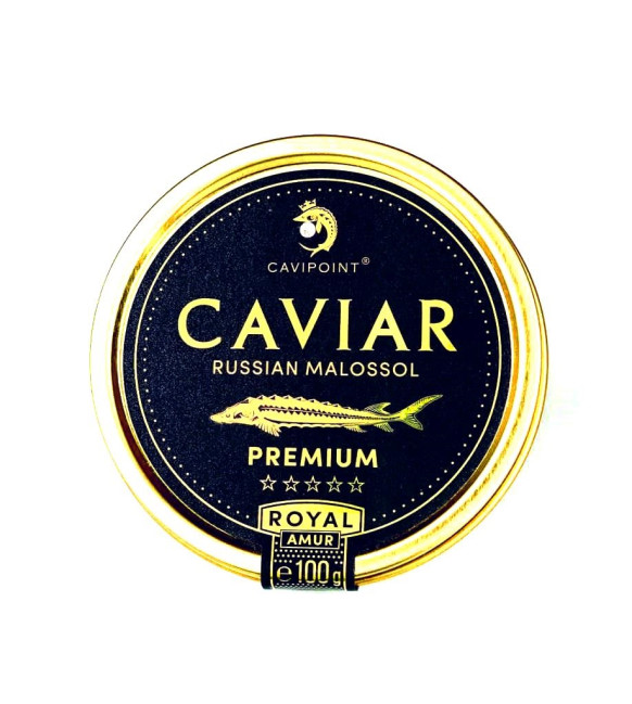 деталь Černý kaviár Premium Siberian 100g (plech)