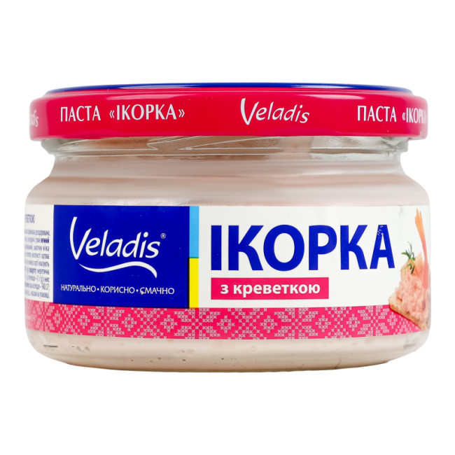 деталь Pomazánka z jiker s krevetou Veladis 160g