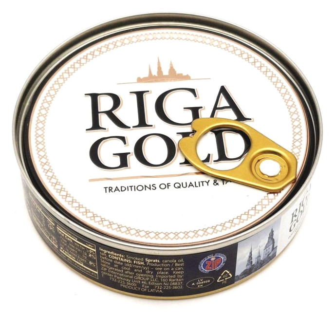 деталь Шпроты в масле 240г RIGA GOLD