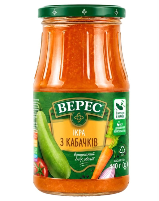 деталь Кабачковая икра 440г Верес
