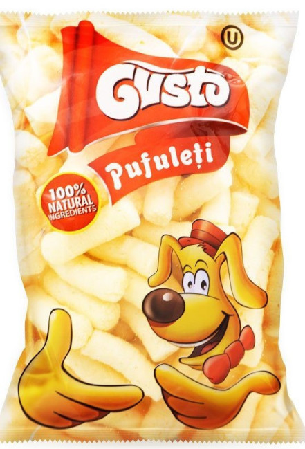 деталь Kukuřicní tyčinky slané Gusto 45g