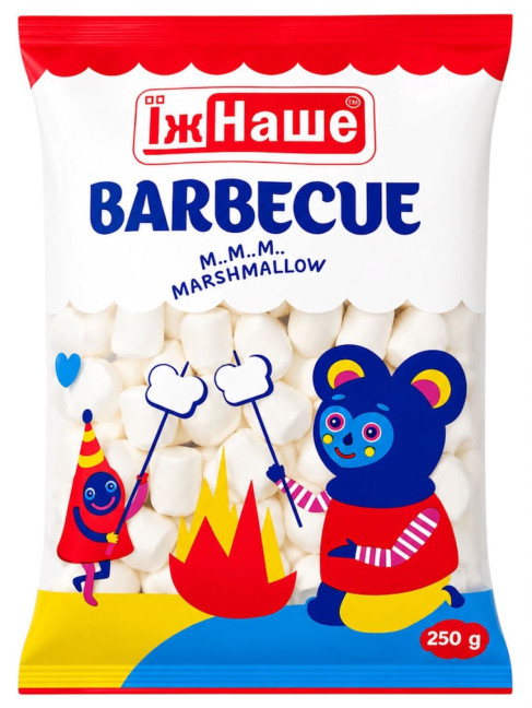 деталь Маршмеллоу «Barbecue» со вкусом ванили 250г ЇжНаше