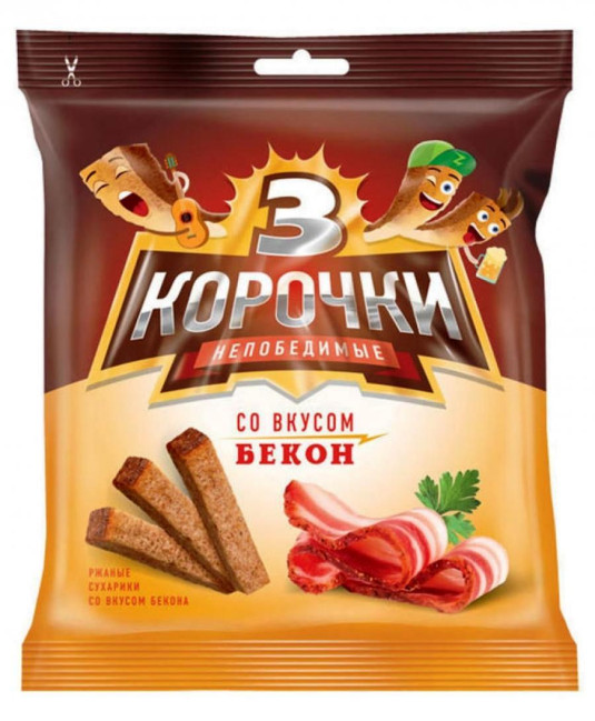 деталь Suchariky bekon Tři koročki 40g