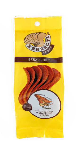 деталь Гренки со вкусом стейка 75г Хвилясті