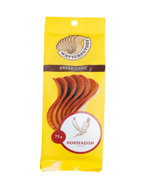 деталь Сухарики со вкусом хрена «Хвилясті» оригинальные 75 г