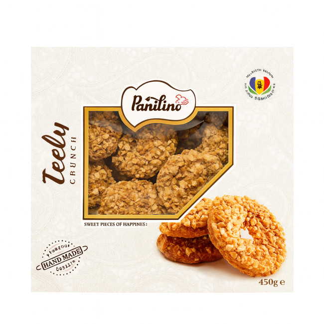 деталь Печенье Арахисовые кольца 450г Panilino