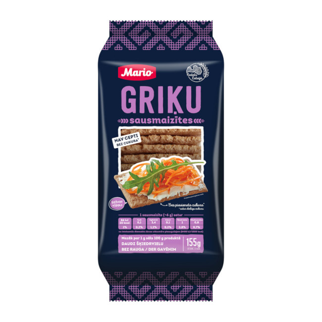 деталь Хлебцы гречневые 155г Mario