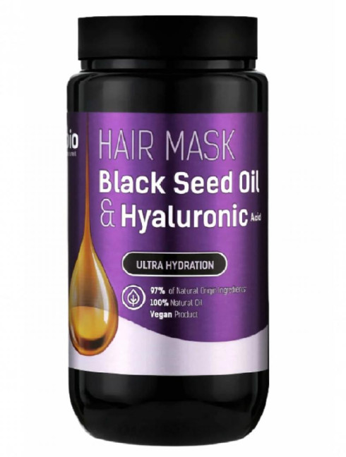 деталь Maska na vlasy Olej s černého kmínu a kyselina hyaluronova 946ml BioNaturell