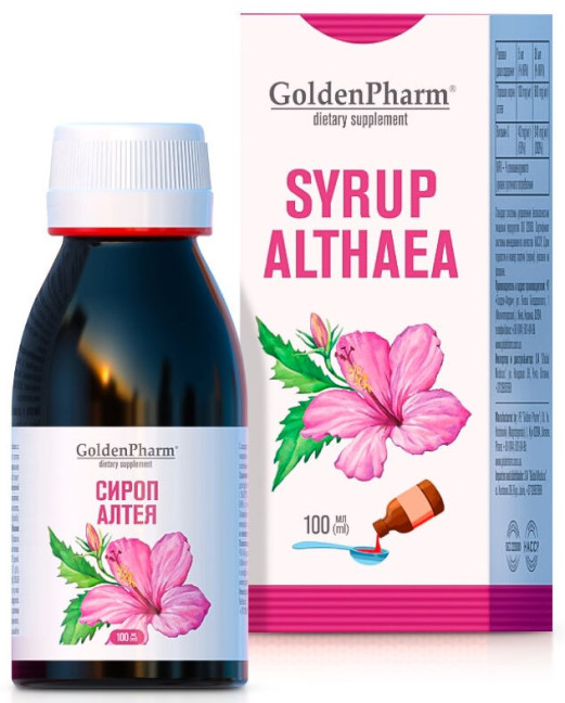 деталь Алтея сироп 100мл GoldenPharm