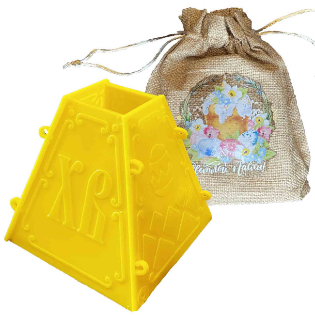 деталь Форма для творожной пасхи в мешочке 11,5×12×12см