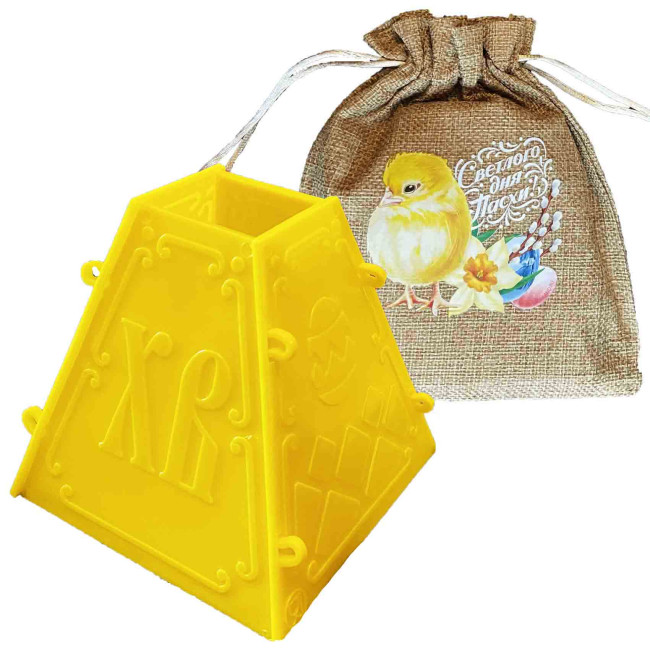 деталь Форма для творожной пасхи в мешочке 11,5×12×12см