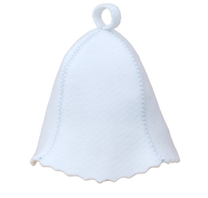 деталь Шапка для бани (сауны) белая