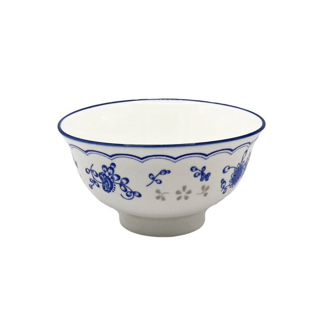 деталь Фарфоровая миска «Цветочный узор», 11,8×6,8 см 310 мл