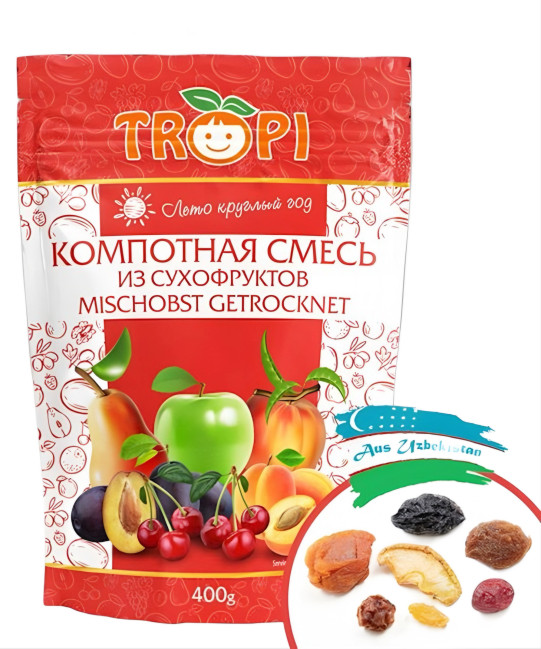 деталь Смесь на компот 400г Tropi