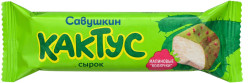 Творожный десерт Кактус в шоколадной глазури 20% 40г Савушкин 
