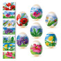 предварительный просмотр Наклейки на яйца 7шт Разные виды