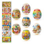 предварительный просмотр Наклейки на яйца 7шт Разные виды