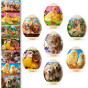 предварительный просмотр Наклейки на яйца 7шт Разные виды