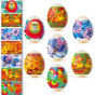 предварительный просмотр Наклейки на яйца 7шт Разные виды