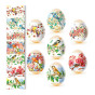 предварительный просмотр Наклейки на яйца 7шт Разные виды