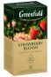 предварительный просмотр Чёрный чай Strawberry Bloom 25×1,5 г Greenfield